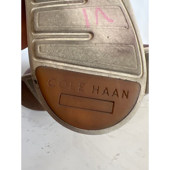 COLE HAAN ORIGNAL GRAND CHUKKA ANKLE BOOTS WOODBURY IVORY LACE UP SIZE 11M - Picture 9 of 11